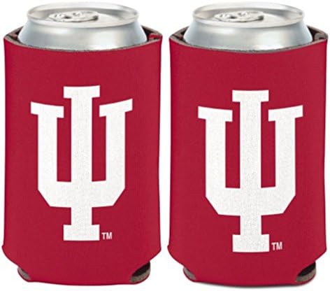 NCAA Üniversitesi Indiana Hoosiers 1 Paket 12 oz. 2 Taraflı Kutu Soğutucu