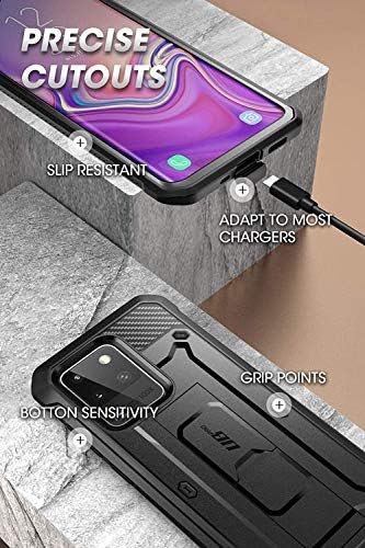 SUPCASE UB Pro Serisi için Tasarlanmış Samsung Galaxy S20 Ultra / S20 Ultra 5G Durumda( 2020 Sürümü), tam Vücut Çift