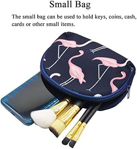 Aımeıxın Flamingo Kozmetik Çanta seti, Taşınabilir Kadın Makyaj çanta seti 3 Farklı Boyutlarda makyaj çantası Çanta