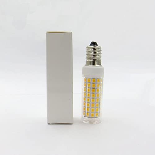 Edearkar 10 W E14 LED ampuller Sıcak Beyaz 3000 K 100 W Halojen Eşdeğer E14 Seramik Bi-Pin Bankası, dim, 110 V LED