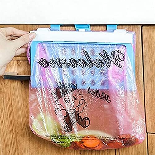 Dearanswer Katlanır Çöp Raf Taşınabilir çöp torbası Tutucu Asılı Mutfak Dolabı Kapı