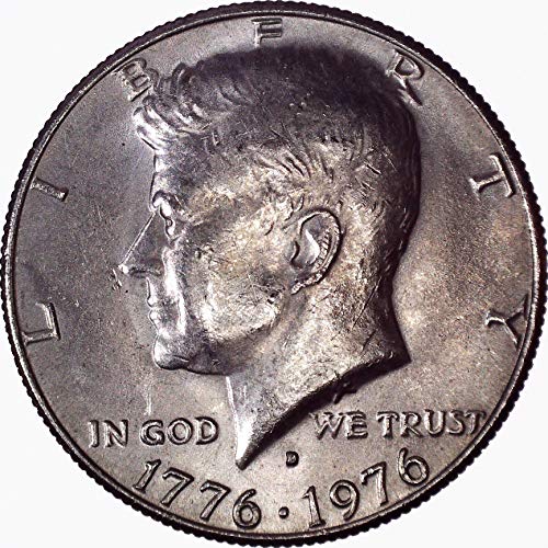 1976 D Kennedy Yarım Dolar 50C Dolaşımsız Hakkında