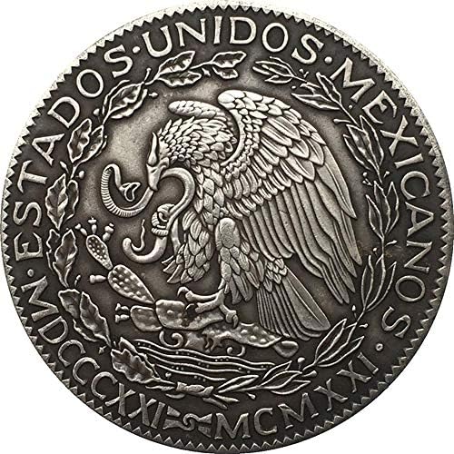 Meksika Çoğaltma hatıra parası Sikke Çoğaltma 2 peso 39mm 1921 Sanat El Sanatları Koleksiyonu