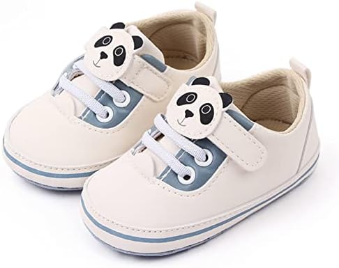 Bebek Elbise Ayakkabı Bebek bebek ayakkabısı Yumuşak Taban Karikatür Panda Lace Up rahat ayakkabılar Prenses Ayakkabı