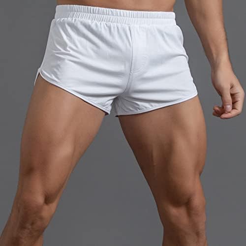 Erkek pamuklu iç çamaşırı Erkek Yaz Düz Renk pamuklu pantolonlar Elastik Bant Gevşek Hızlı Kuru Rahat Spor Kunduz