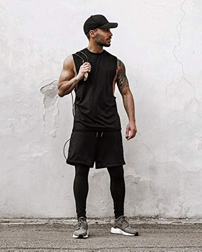 Erkek Egzersiz Kesilmiş Gömlek Mükemmel Kas Gömlek Vücut Geliştirme Tak Üstleri Kolsuz Spor T Shirt