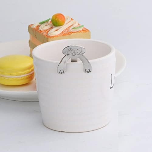 Kaşık Baharat Mini kahve fincanı Kaşık Köpek şeker kaşığı çay kaşığı Sarılma Tatlı Çorba Köpek Asılı Sofra yemek masası