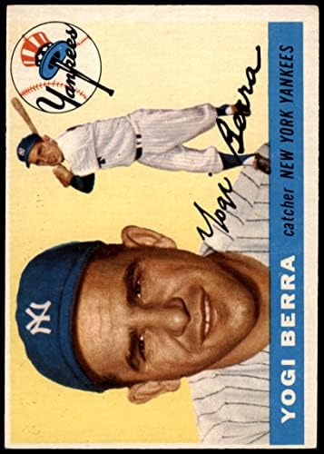 1955 Topps 198 Yogi Berra New York Yankees (Beyzbol Kartı) VG/ESKİ Yankees