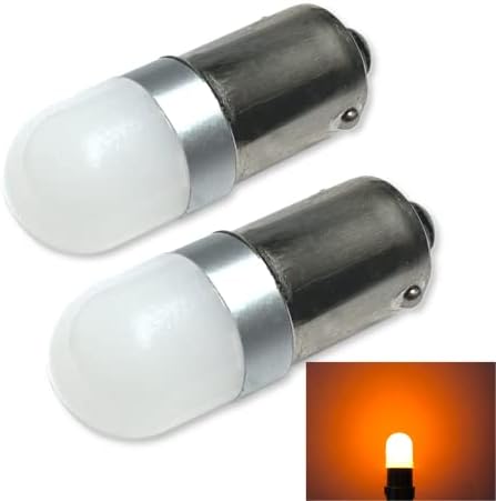 313 Minyatür Süngü Ampul LED Değiştirme (2'li Paket) | 28vdc | Ba9s Taban | Ampul Şekli: T3 1/4 | Ampul Numaralarını