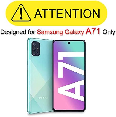 COVRWARE Tri Serisi Kılıf Samsung Galaxy A71 ile Uyumlu (5G'YE UYMUYOR) Dahili [Ekran Koruyucu] Ağır Hizmet Tipi Tam
