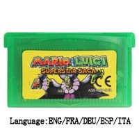 ROMGame 32 Bit El Konsolu video oyunu Kartuş Kart Mariod Serisi Ab Versiyonu Mari Luigi superstar