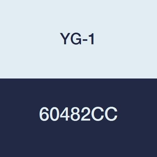 YG - 1 60482CC HSSCo8 Kaba Freze, Çok Flüt, Normal Uzunluk, Kaba Adım, TiCN Finish, 6-3/4 Uzunluk, 2