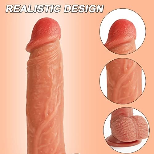 Yüksek frekanslı Sokmak Dildo Vibratör-8.8 Kadınlar için Gerçekçi Dildos Seks Oyuncakları Klitoris G Noktası Anal