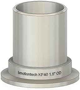 bmotıontech 1.5 OD PVC hortum adaptörü ISO-KF KF40 NW40 flanş DIY PVC vakum körük