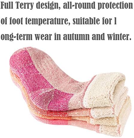 Kadın yün çorap kalın sıcak atletik mürettebat çorap sonbahar kış soğuk hava için