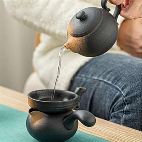 ZSEDP Tüm Set Kaba Çömlek çay seti Kung Fu çay seti seramik demlik Çay Fincanı Ofis Oturma Odası Ev