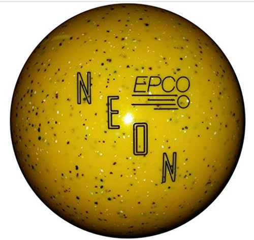 Bowlerstore Ürünleri Ördek İğnesi EPCO Neon Benekli Bowling Topu 4 3/4 - Sarı 3lbs 6oz