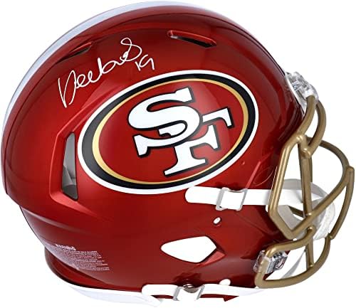 Deebo Samuel San Francisco 49ers İmzalı Riddell Flash Alternatif Hız Otantik Kask-İmzalı NFL Kaskları