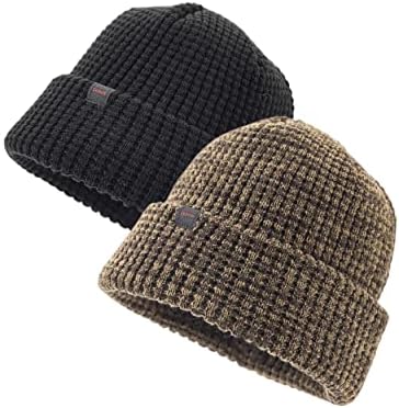 DASMİNİ Bere Şapka Erkekler ve Kadınlar için Kalın Kış Şapka Sıcak Çorap Kapaklar Erkek Bere örgü şapka Büyük Kafa
