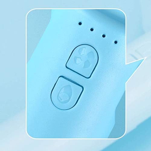 YCZDG Taşınabilir Su Püskürtme su buharlı vantilatör Elektrikli USB şarj Edilebilir El Mini Fan Soğutma Klima Nemlendirici