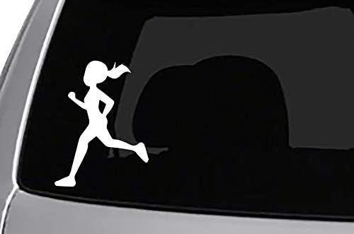 Seek Yarış Koşu Kız Çıkartması ARABA Kamyon Pencere tampon çıkartması Maraton