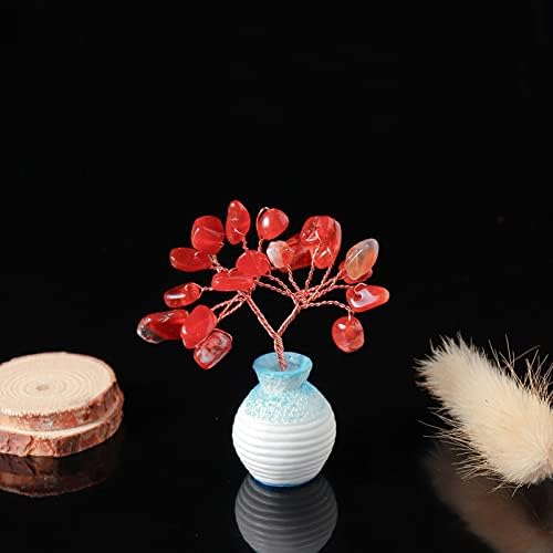 Pan Süsleme Manzara Manzara Kristal Kulübe Çiçek Kristal Doğal Çakıl Çiçek Çakıl Doğal Renkli Ağaç Renkli Masaüstü