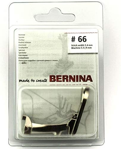 Bernina 6mm zikzak Hemmer Ayak0084857300 (66N) Orijinal Yeni Stil Makine