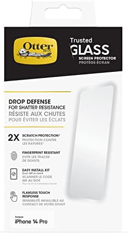 OtterBox iPhone 14 Pro Max için GÜVENİLİR CAM Ekran Koruyucu (YALNIZCA)