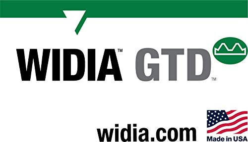 WIDIA GTD GT065003 Zafer GT06 HP Musluk, Fiş Pahı, Sağ El Kesimi, 4 Flüt, M6 X 1, HSS-E-PM, TıCN Kaplama