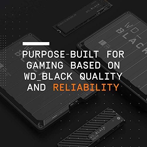WD_BLACK 4 TB P10 Oyun Sürücüsü - Playstation, Xbox, PC ve Mac ile Uyumlu Taşınabilir harici Sabit Disk HDD-WDBA3A0040BBK-WESN