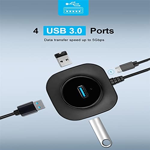 yok USB Hub USB 3.0 Hub Çoklu USB Splitter Adaptörü 4 Port Hızlı Mini Çoklu 3 Hab Usb3.0 HUB Bağlantı Noktası USB