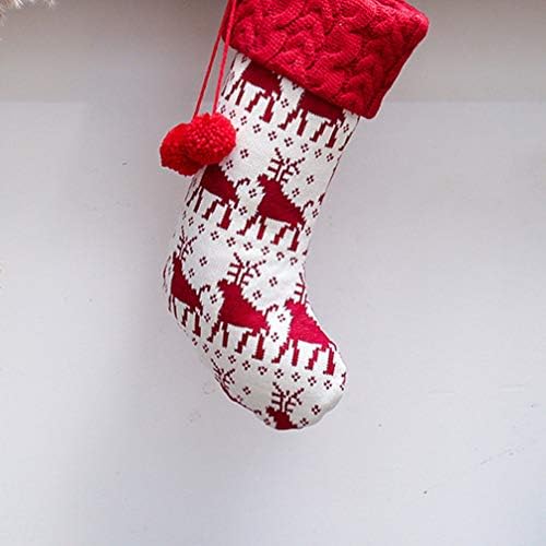 Happyyami 3 adet Noel Çorap hediye keseleri Şömine Asılı Çorap Yılbaşı Ağacı Süsleri yılbaşı asılı dekorlar yılbaşı
