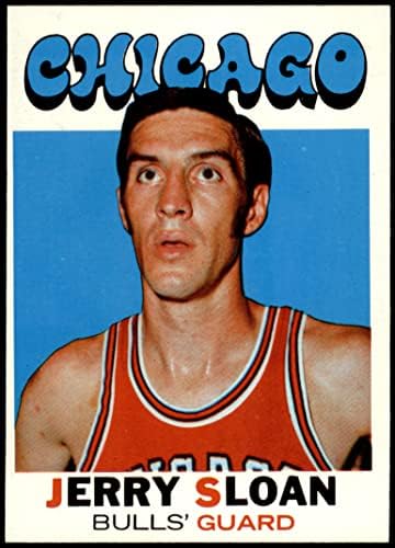1971 Topps Normal Basketbol kartı87 Chicago Bulls'tan jerry sloan Mükemmel Not