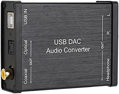 HEYUAN Canlı Ses Kartı, GV-023 USB DAC Ses Dönüştürücü Hoparlör Kulaklık için USB Ses Ses Kartı Mikrofon Dijital Analog