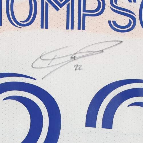 Tommy Thompson San Jose Depremleri İmzalı Maç - 2020 MLS Sezonundan İkinci El 22 Beyaz Forma-İmzalı NFL Formaları