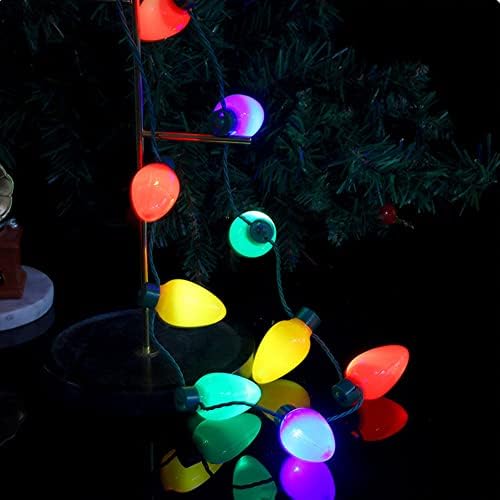 LED ışık Up Noel ampul Kolye parti Iyilik Aile 4 paket (4 paket)