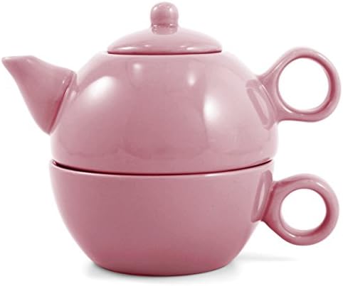 Büyükşehir Çay Pembe Gül Seramik Çay Benim İçin Pot