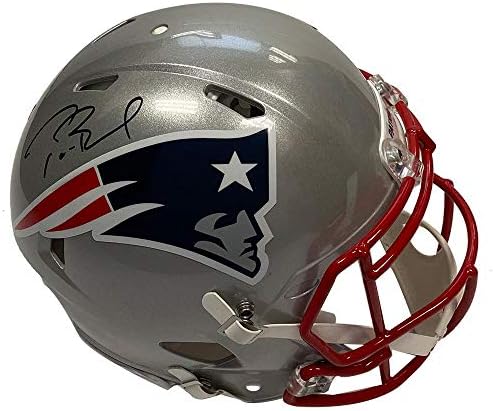 Tom Brady İmzalı Kask Otantik Hız İmzalı NFL Kaskları