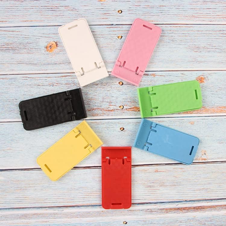 LADUMU Cep Telefonu Desteği Mini Boy Kapalı Mini Masaüstü Standı Katlanabilir Renkli Braketi Çok Açılı Ayarlanabilir