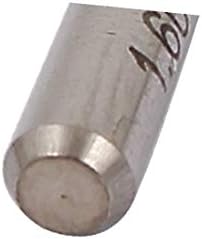 X-DREE 1.6 mm İpucu Spiral Flüt Kalay Kaplı Karbür Mikro Matkap Uçları Gravür Aracı 4 Adet (Punta de 1,6 mm Flauta