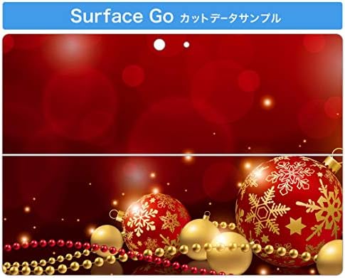 microsoft Surface ıçin ıgstıcker Çıkartması Kapak Go/Go 2 Ultra Ince Koruyucu Vücut Sticker Skins 000957 Noel　