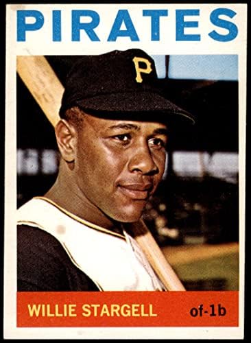1964 Topps 342 Willie Stargell Pittsburgh Korsanları (Beyzbol Kartı) ESKİ Korsanlar