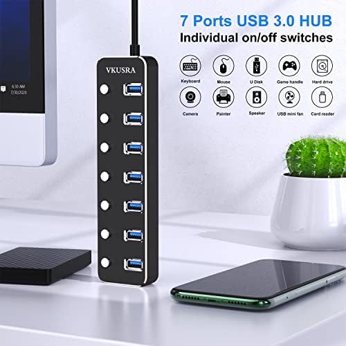 Paket-USB HUB 4 Bağlantı noktası ve USB HUB 3.0 HUB 7 Bağlantı noktası