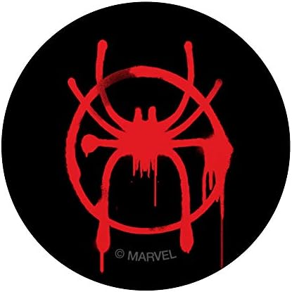 Marvel Örümcek Adam Örümcek Ayetine Kırmızı Simge PopSockets Değiştirilebilir PopGrip
