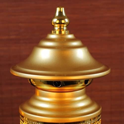 XIALON ABD 110V 220V 1 çift 10.2 inç LED Servet Buda Salonu Guan Gong İbadet Lamba Lotus Lambaları