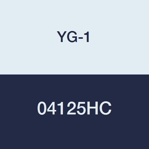 YG-1 04125HC HSS End Mill, 4 Flüt, TiCN Kaplama, Normal Uzunluk, 4-1/8 Uzunluk, 13/16