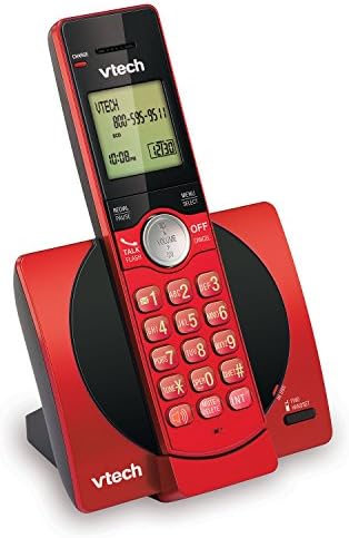 Arayan Kimliği ile VTech CS6919-16 DECT 6.0 Telsiz Telefon - Kırmızı