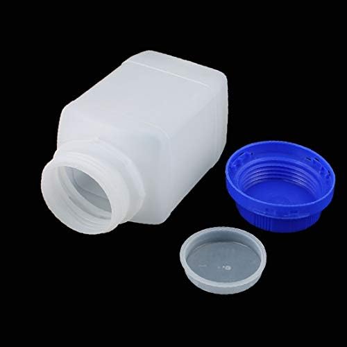 X-DREE 5 Adet 750 ml Plastik Kare Geniş Ağız Kimyasal Örnek Reaktif Şişesi Kalınlaşma (İspessimento della bottiglia