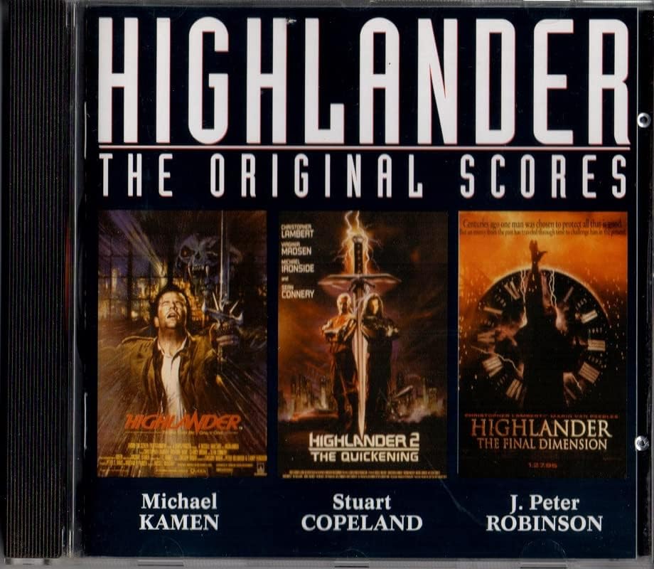 Highlander Televizyon Dizisi Orijinal Skorlar Film Müziği-Kullanılmış CD