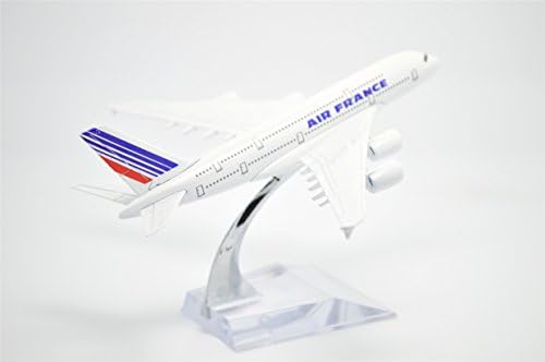 TANG HANEDANI (TM) 1:400 16 cm Hava Otobüs A380 Hava Fransa Model Uçak Oyuncak Uçak Modeli